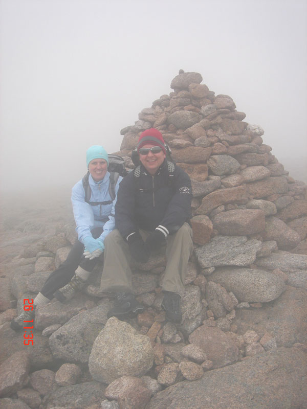 First Munro for Doug and Siobhan