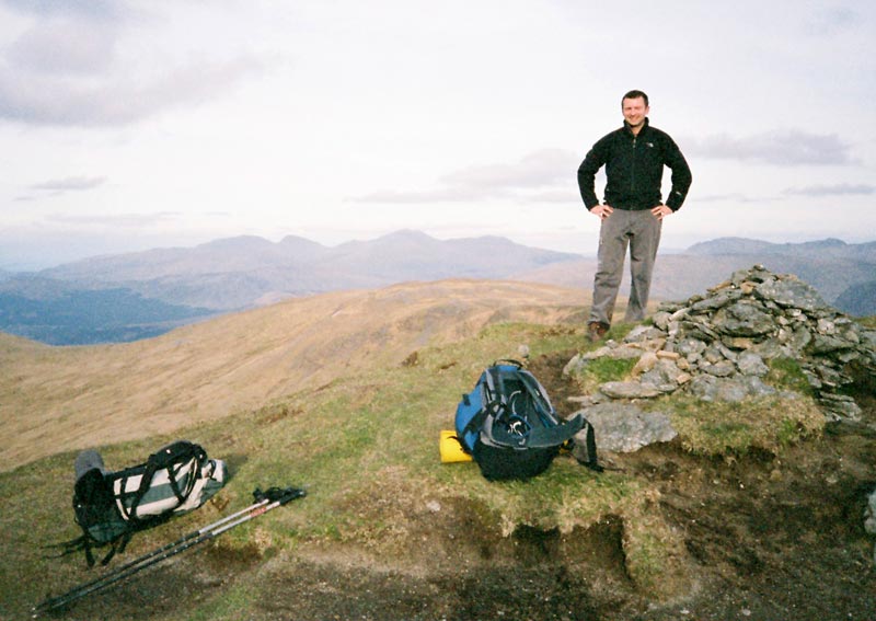 Stuchd and Lochain summit