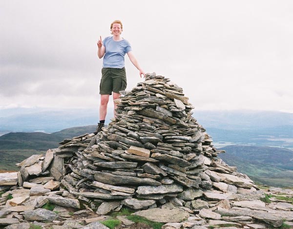 Stob Garbh top from Stob Diamh